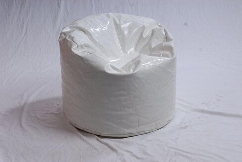 Pouf Rob - ø 80 x ep. 50 cm - poids limite 150 kg