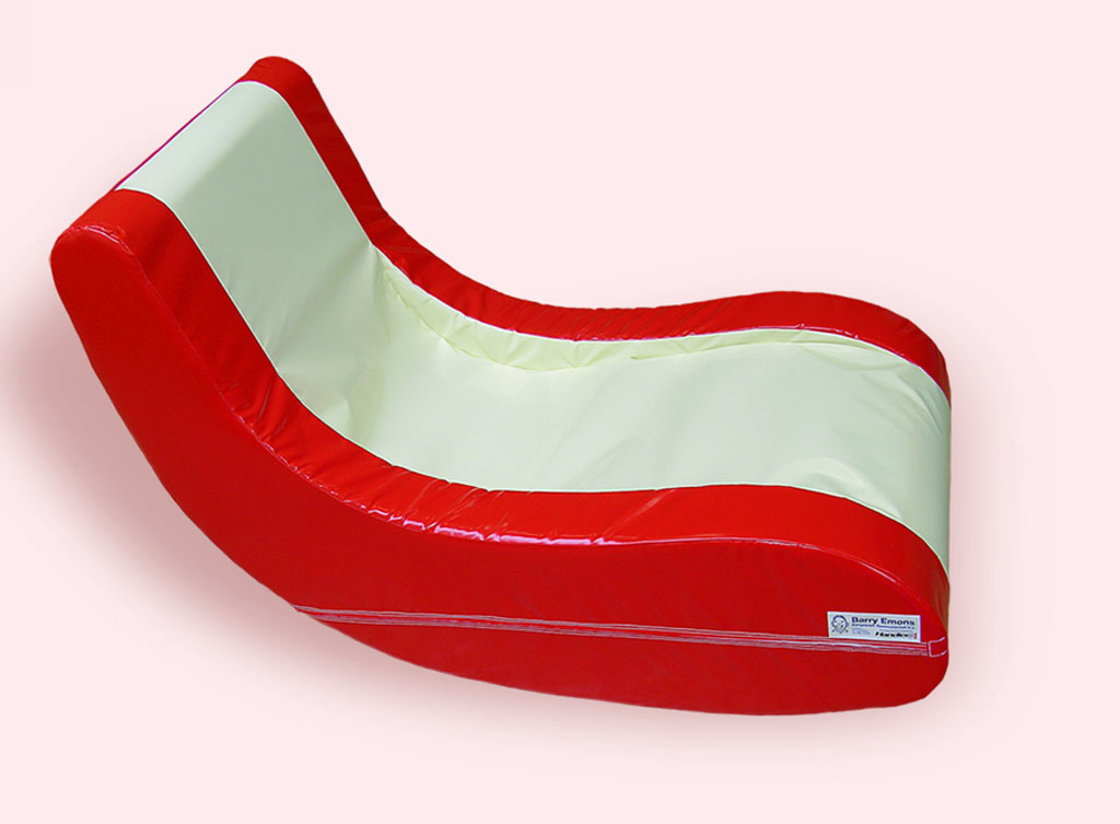 Fauteuil à bascule - berceuse en mousse - dimensions 185 x 85 x 100 cm