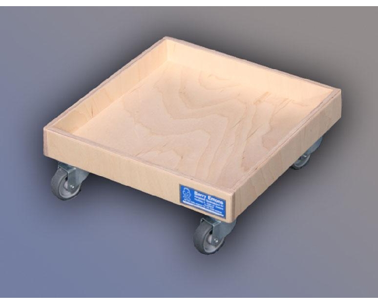 Plateau - sur roulettes - pour colonnes de ø 15 à ø 25 cm