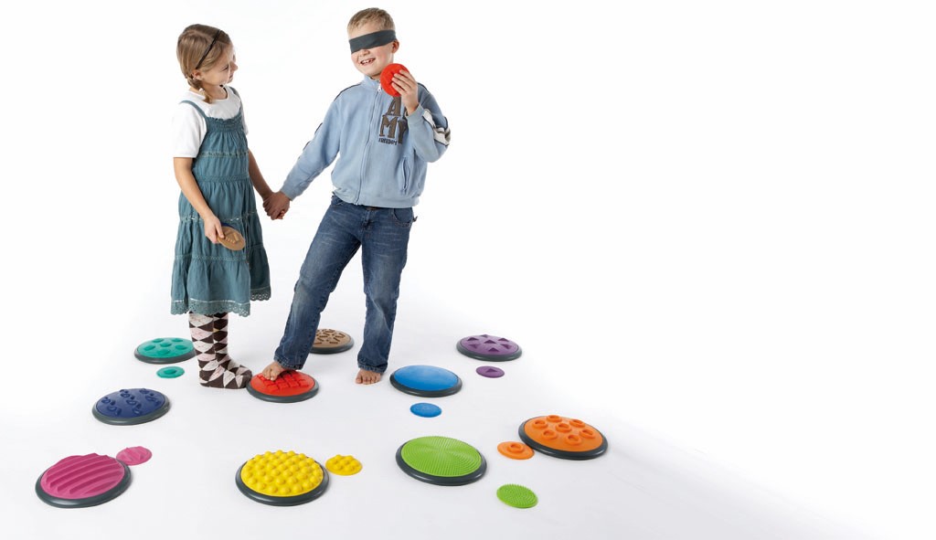 Disques tactiles - set complet : 10 grands + 10 petits