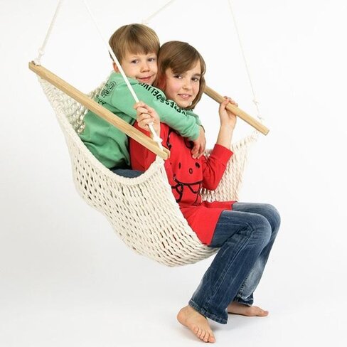Hamac de rêve M - pour enfants - h. suspension 150 cm (réglable), poids lim. 75 kg - 85 x 65 cm
