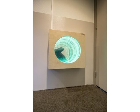 Tunnel sans fond - gérer par télécommande (inclus) - dimension : ø 60 x pr. 60 cm