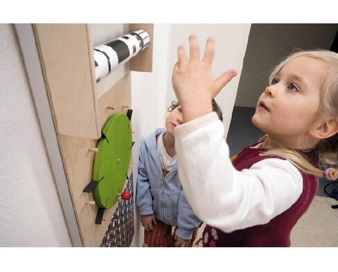 Set de 3 panneaux sensoriel sur l' Ouïe (set A) - dimension : l. 91x l. 31cm