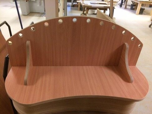 Etagère avec effet cascade, 100 x 41 cm (excl. fibres optiques) Conçue spécialement pour pendre les