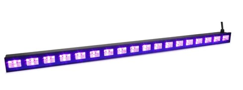 Lampe UV LED - lumière noires, avec armature de sécurité, orientable - l. 91 cm