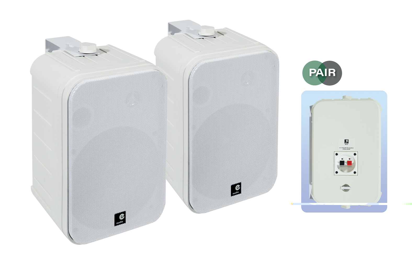 Set de haut-parleurs 100W (blanc)