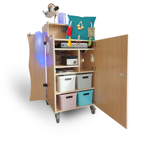 FiberGlow, 200 fibres optiques d’une longueur de 200 cm avec source de lumière, Diffuseur d’arômes avec trois flacons