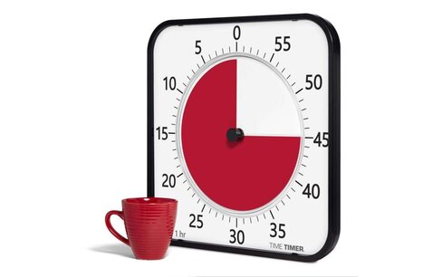 Horloge Time Timer Max 44 x 44 cm - alarme