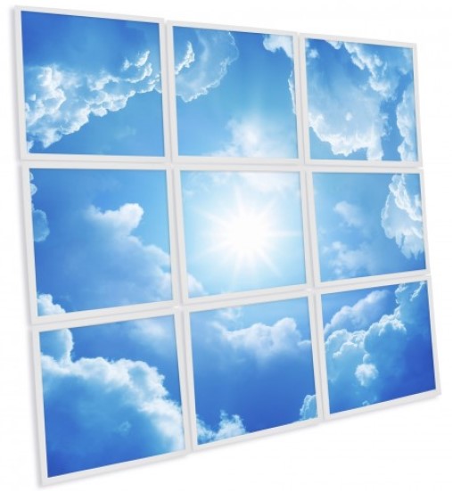 Dalle LED imprimée - 60 x 60 cm