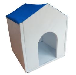 Cabane espace d'apaisement rembourrée - l. 120 x l. 120 x h. 145 cm