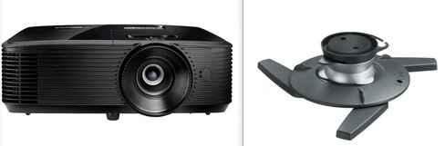 Vidéoprojecteur - pack complet avec support mural/plafonds et câble