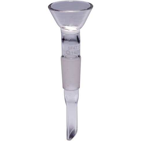 Entonnoir filtrant Ø30 mm en verre borosilicaté, rodage