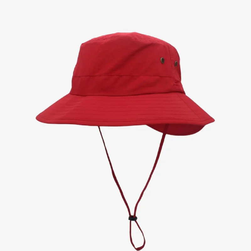 Bob mixte à bords larges avec cordon - taille unique