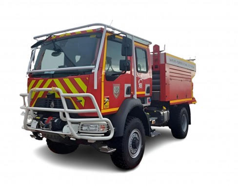 Camion-citerne CCF M châssis Renault Trucks D14 4x4 Boite de vitesse automatique OPTISHIFT 8AP1200