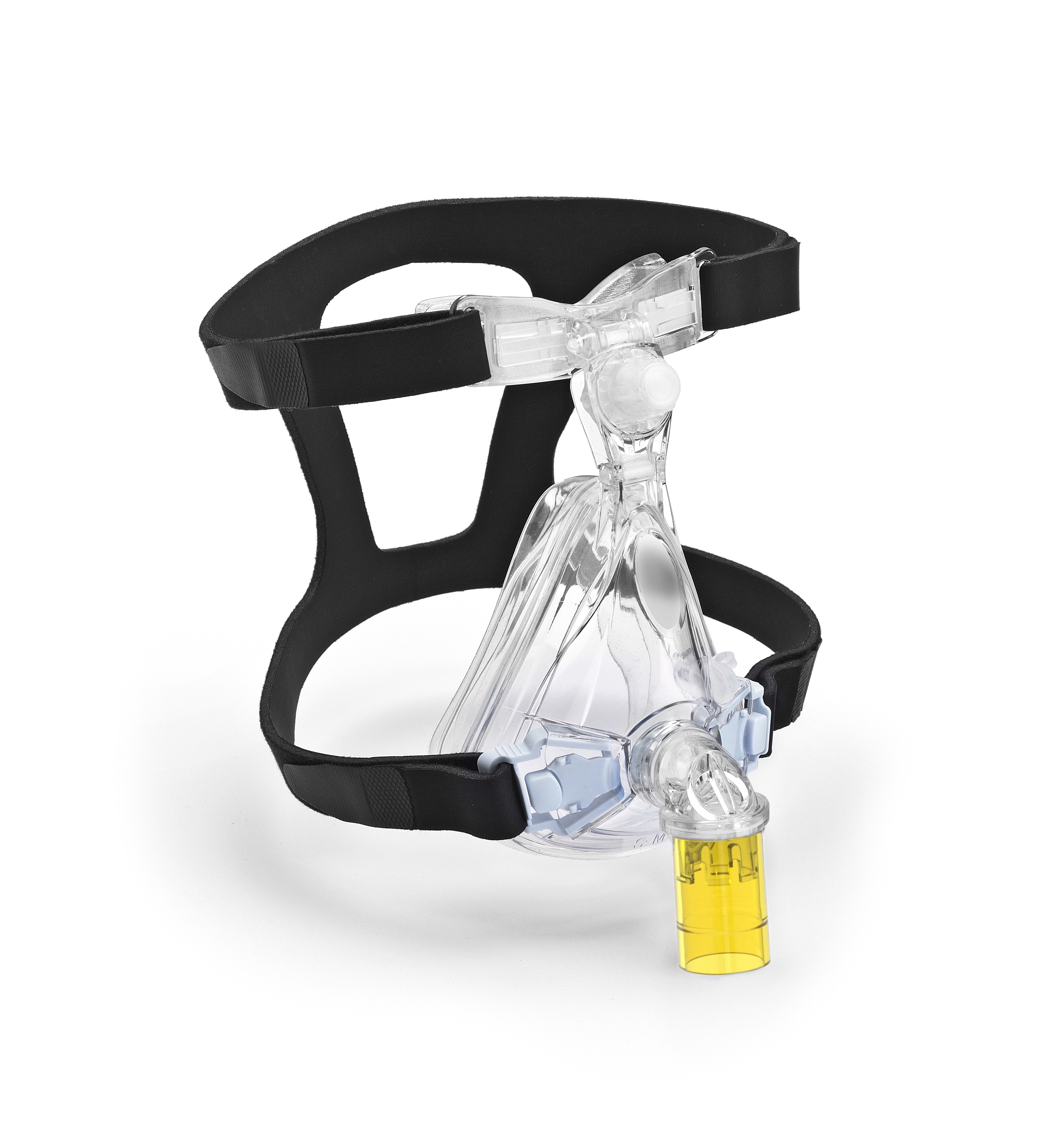 Masque Respireo Hospital F jetable sans fuite avec valve anti-asphyxie et connecteur femelle, taille L