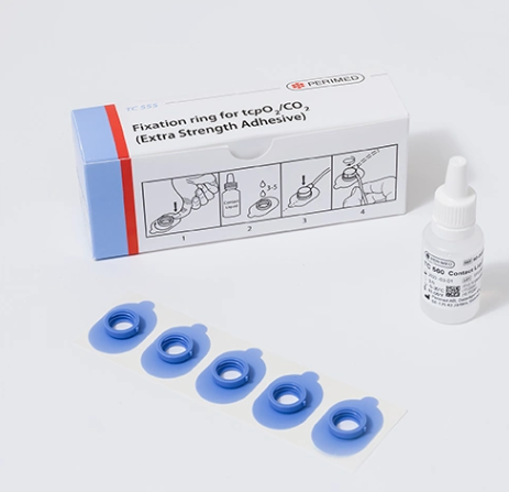 Kit d'anneaux de fixation pour moniteur PeriFlux 6000 [un distributeur de 50 anneaux et un gel de contact]