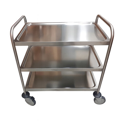 Desserte acier inox 900x600 mm 3 Plateau