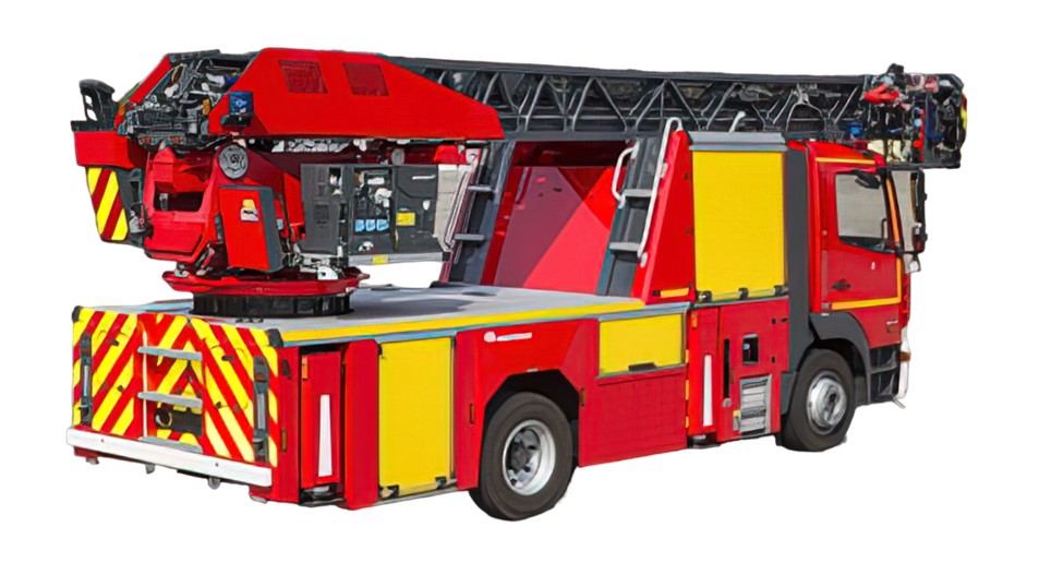 Echelle pivotante combinée classe 24 - EPC L27A-XS Mercedes Atego 1527 4x2 - 14 t - diesel 272 ch