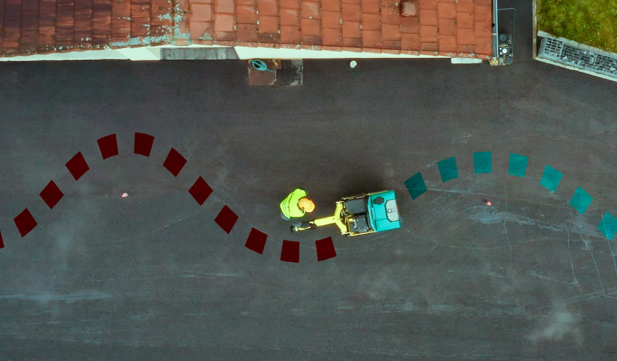 Compacteur duplex AVEC BILLE AVANT DIRECTRICE AMMANN A RW65 S diesel moteur HATZ a demarrage electrique.