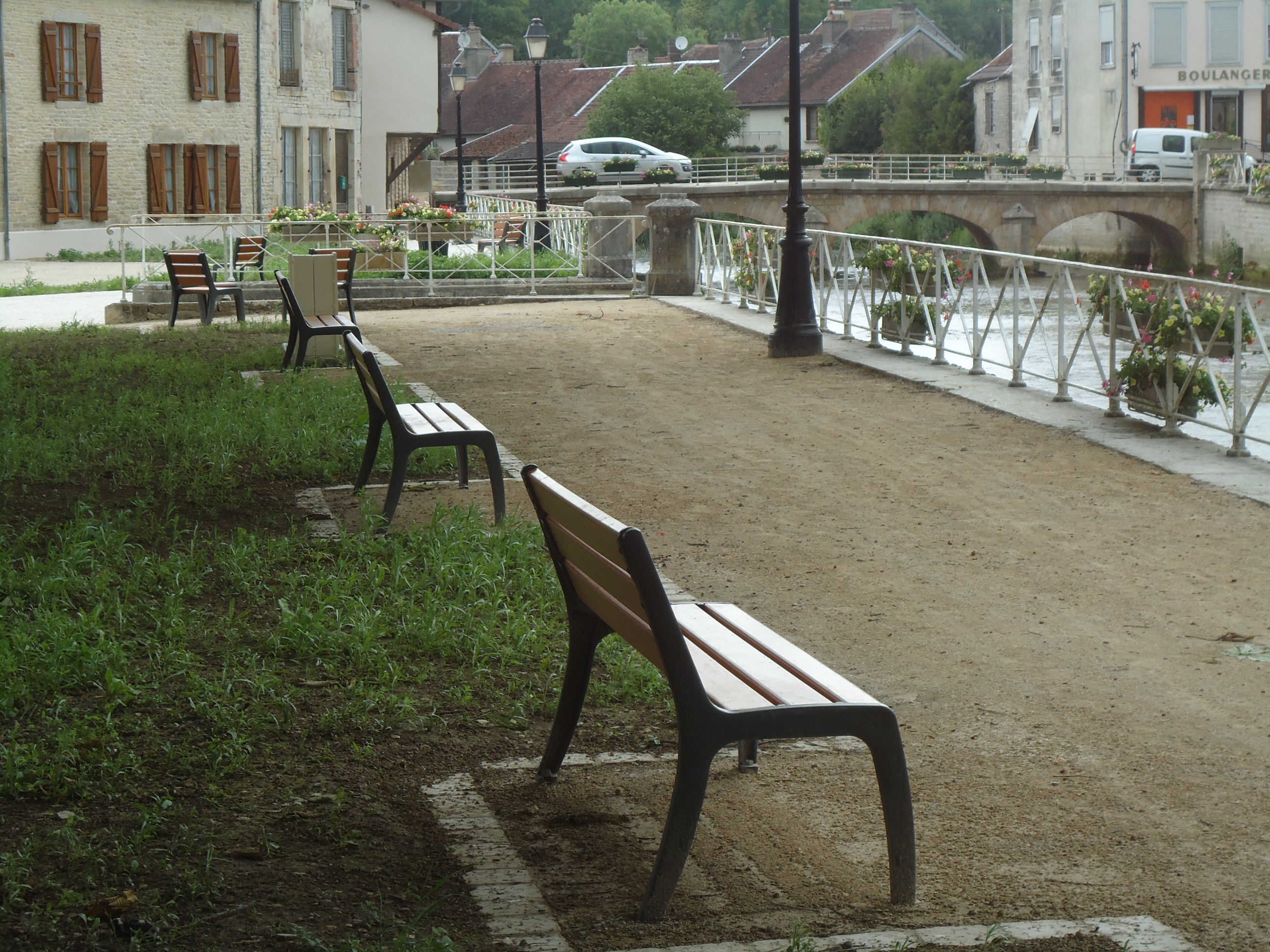 Banc Opéra - 2 places - avec dossier - l. 116,40 cm livré non déchargé