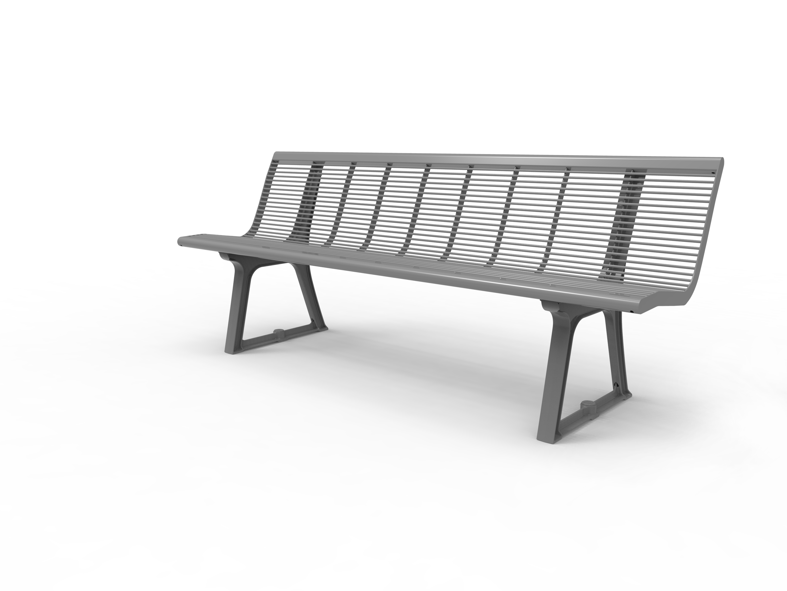 Banc Confort Evolution City - 3 places - l. 200 cm livré non déchargé