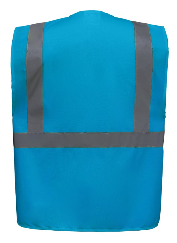 Gilet multifonction - Toptex - bleu saphir - taille XXL