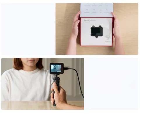 Makeblock AI Camera 2.0 avec câbles et connecteurs pour intégration avec mBot2/mBuild - 9 projets pédagogiques -