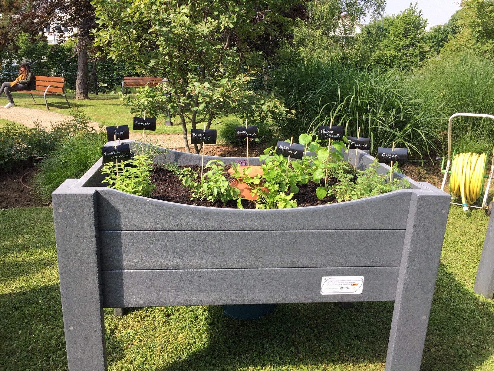 Jardinière pédagogique Ubicuity - 160 L - livré non déchargé