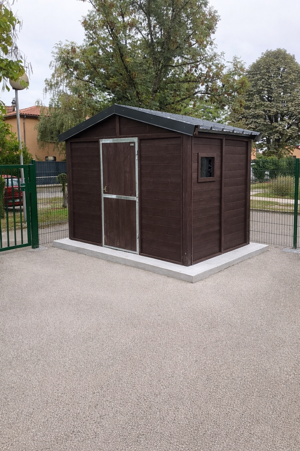 Abri de jardin - l. 3 x L. 2 m - porte simple - livré non déchargé