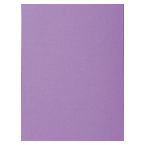 Chemise A4 Forever - carte 220 g - violet - lot de 100
