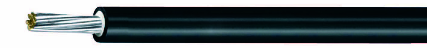 Câble photovoltaïque 6 mm2 - 100 mètres - noir