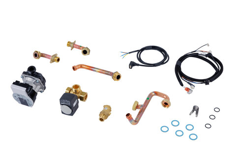 Kit 2 zones duo Atlantic pour gestion d'une seconde zone de chauffage - émetteurs hydrauliques identiques ou différents
