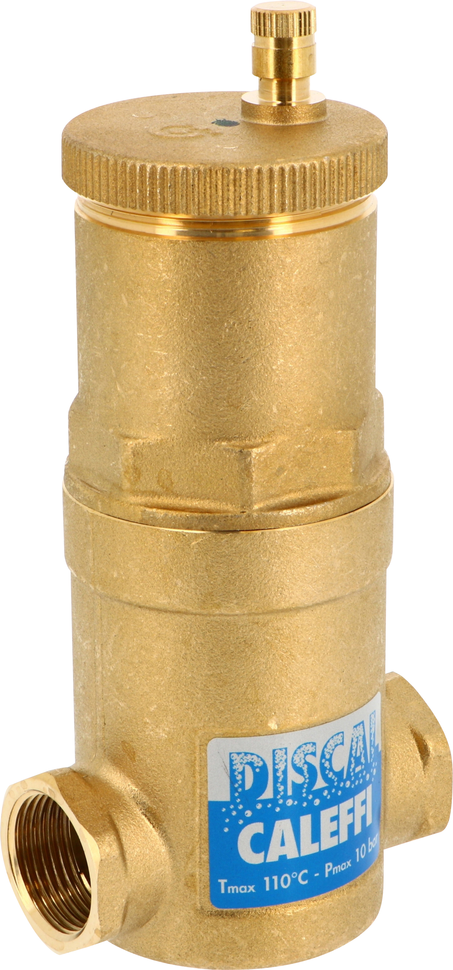 Dégazeur discal 1 FF automatique pour conduites horizontales 3/4'