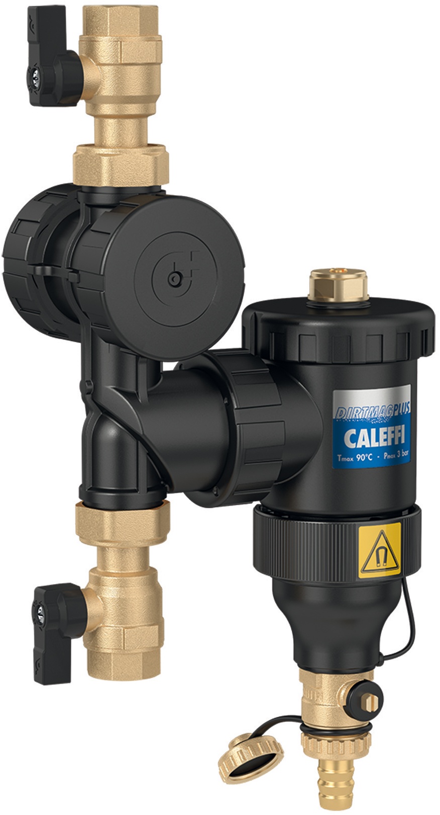 Pot Dirtmagplus 1'' multi position - filtre et anneau magnétique intégré