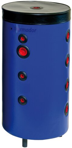 Bouteille de mélange skai 100 l - 4 piquages de chaque côté et un piquage 1'1/2 -