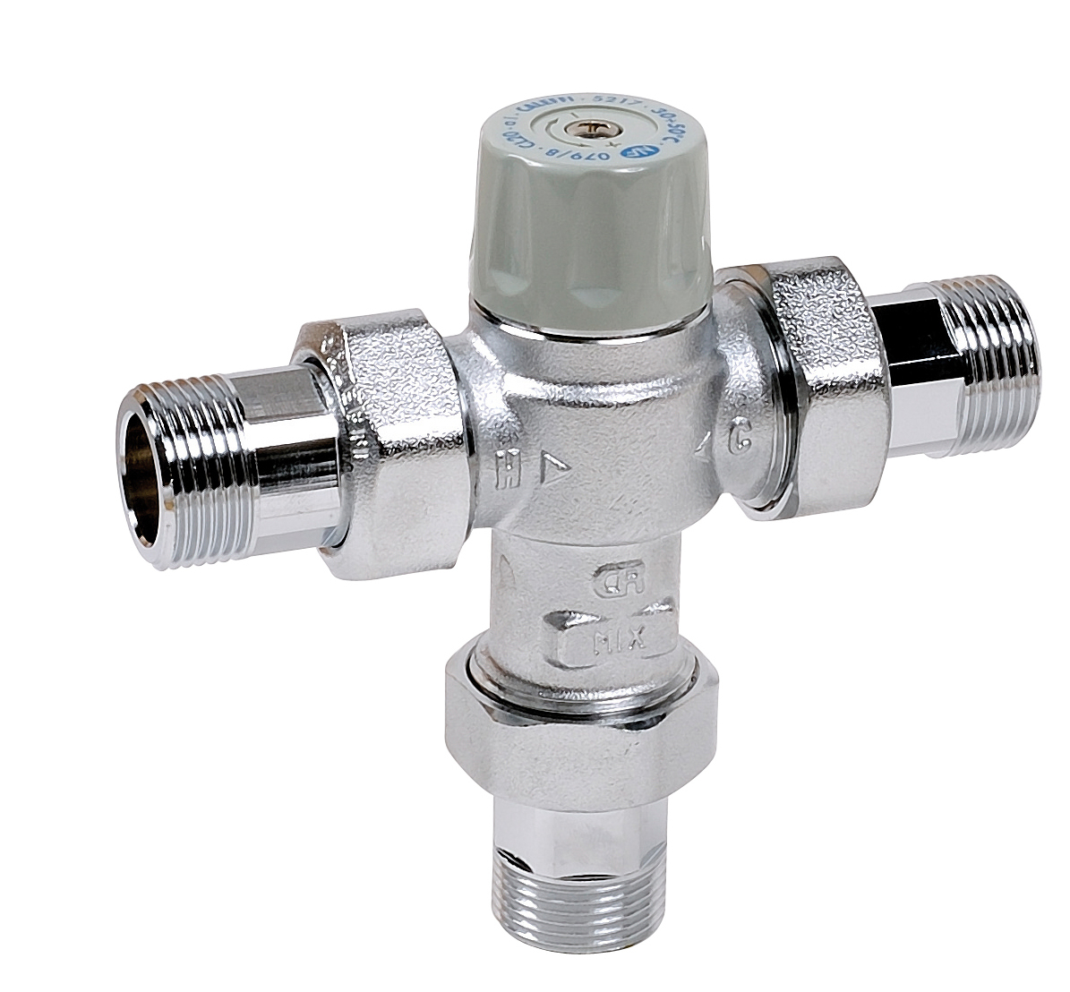 Mitigeur thermostatique 1/2'' pour pompe à chaleur assurant la production de l'ECS