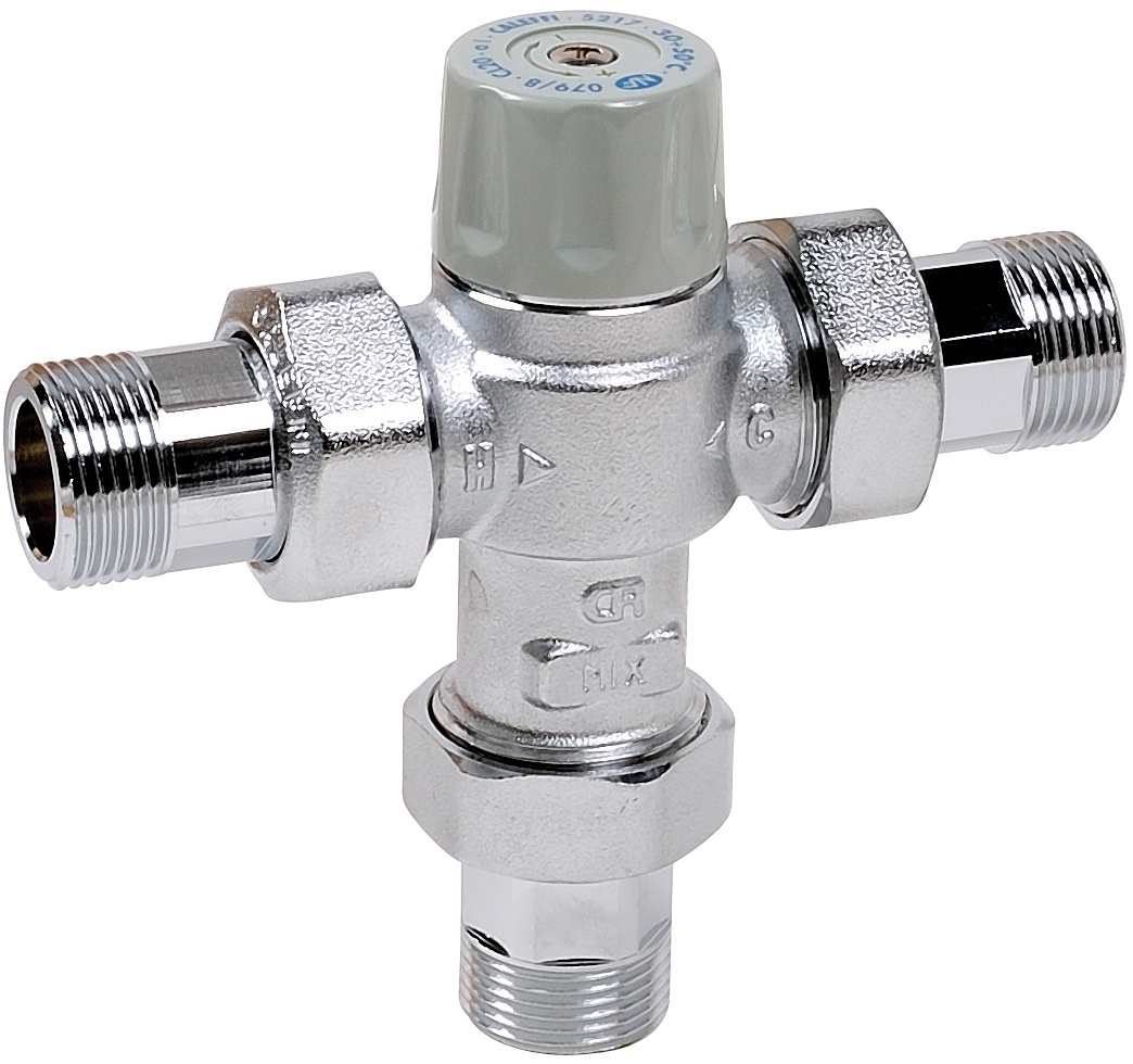 Mitigeur thermostatique 3/4'' pour pompe à chaleur assurant la production de l'ECS