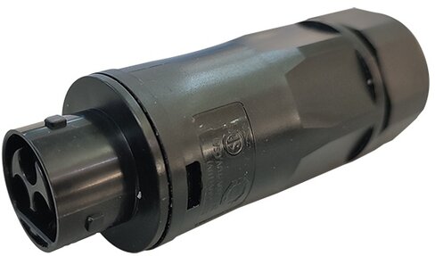 Connecteur mâle IP65 pour câble AC monophasé