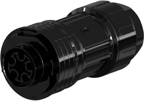 Connecteur mâle 40 A IP65 pour câble AC triphasé