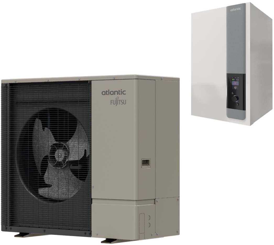 Pompe à chaleur air-eau split Atlantic - Alfea Excellia S 14 kW - chauffage seul - monophasée - R32