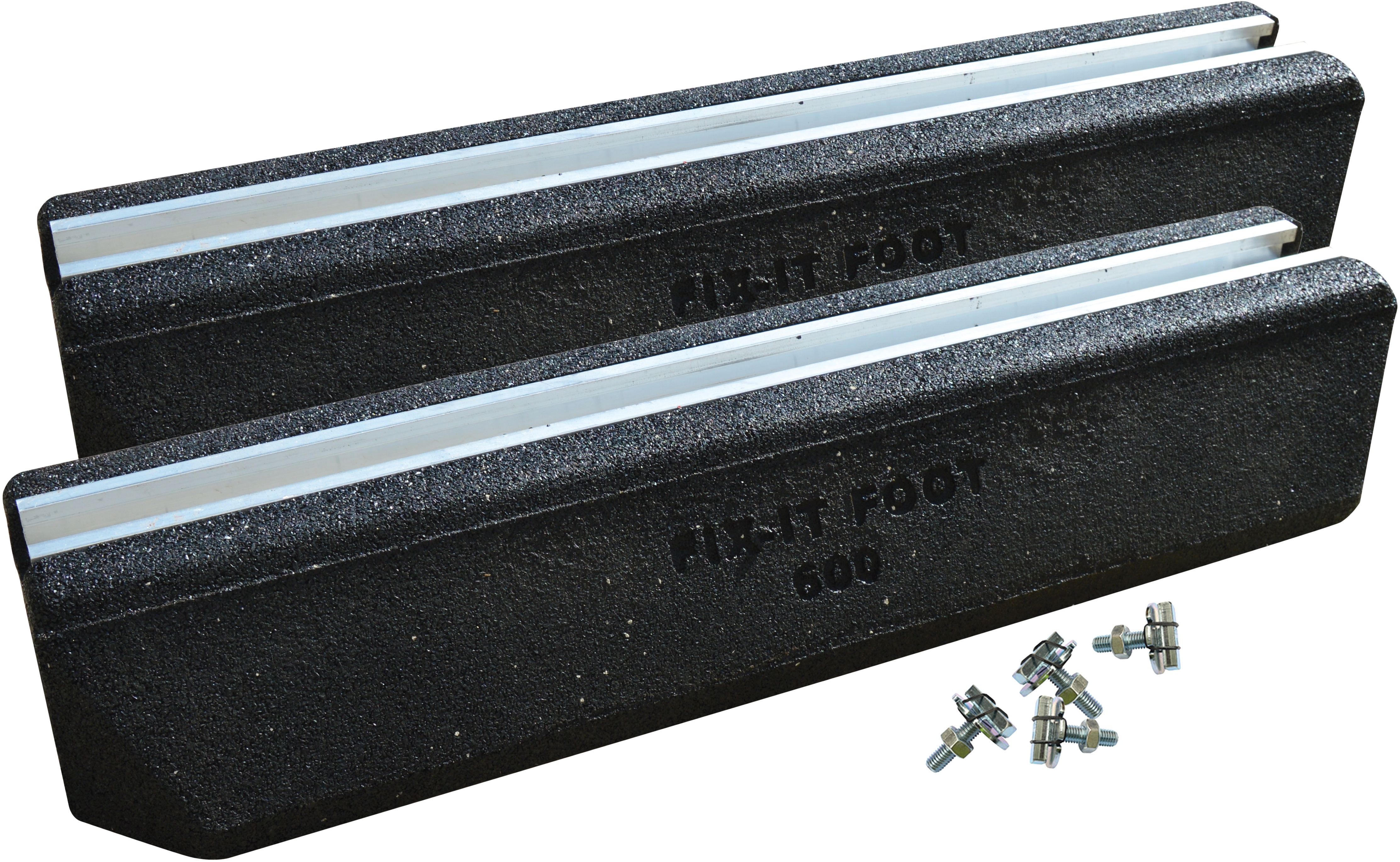 Support sol - l 600 x L 180 x h 95 - kit visserie inclus - charge maximum 224 kg