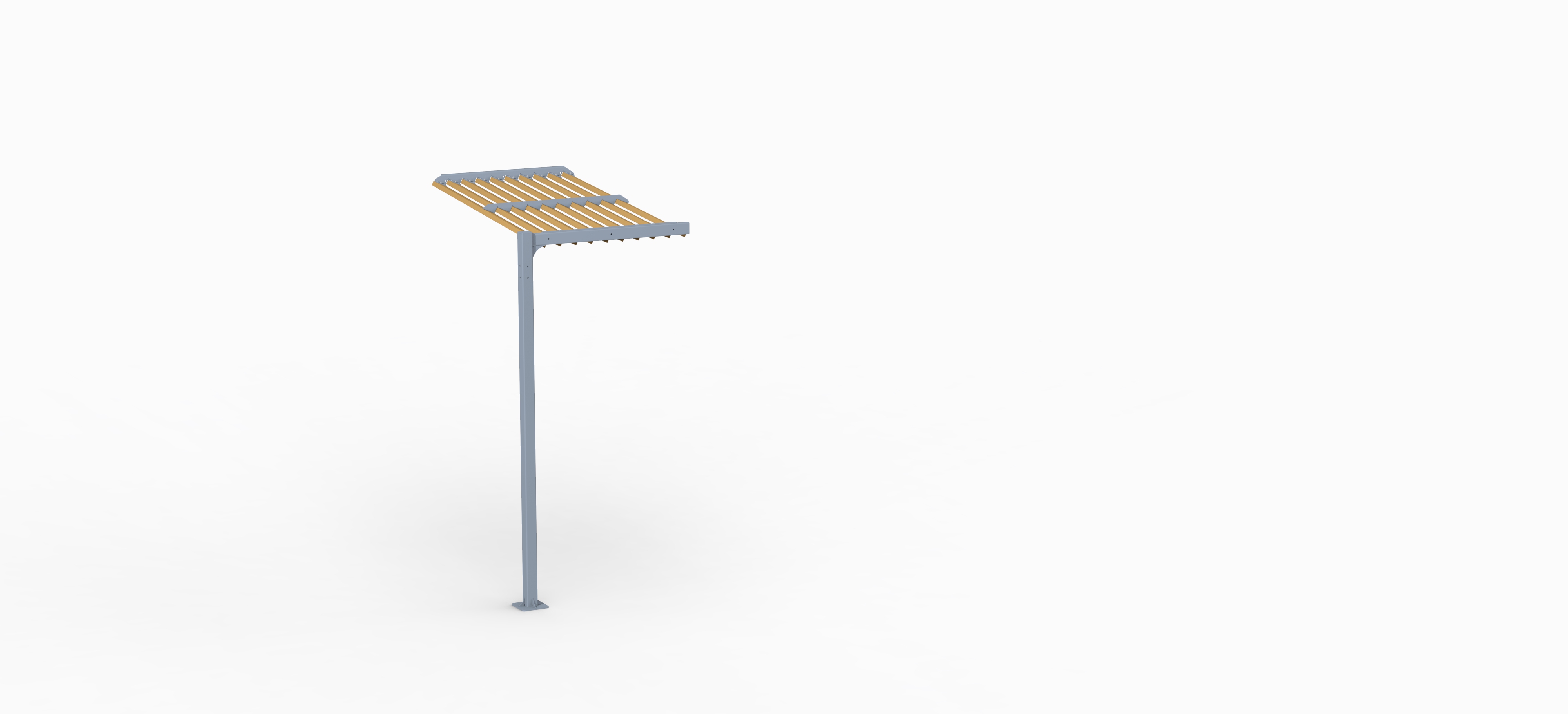 Ombrière Link élément suivant livré non déchargé