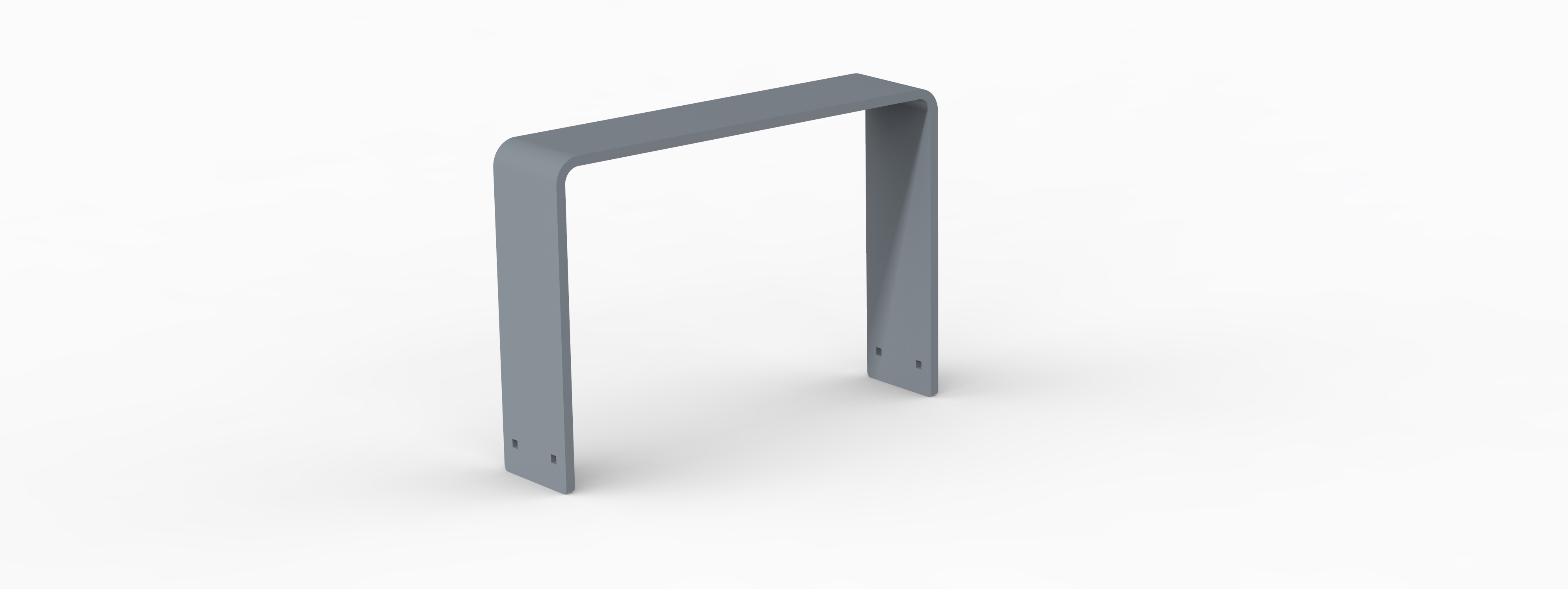 Accotoirs centraux ou système anti-squat bois et métal livré non déchargé