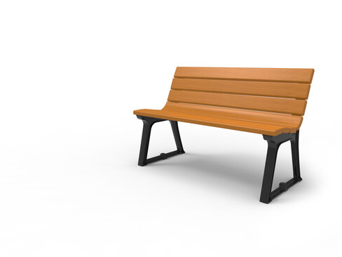 Banc Confort Evolution - 2 places - avec dossier l. 120 cm - livré non déchargé