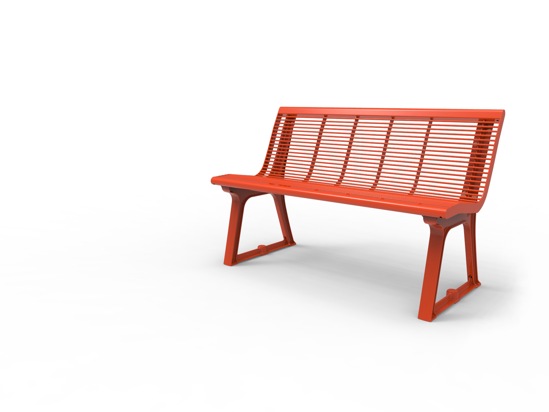 Banc Confort Evolution City - 2 places - l. 124 cm livré non déchargé