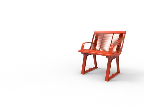 Fauteuil Confort City Evolution - avec accoudoirs - l. 64 cm - livré non déchargé