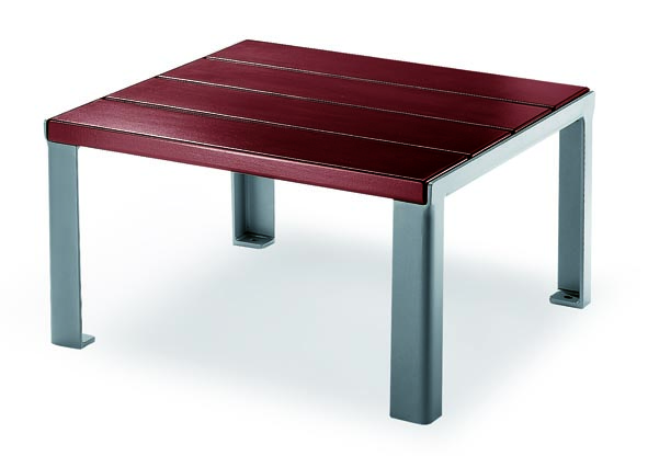 Table basse Optima longueur 67 x largeur 66 x hauteur 37 livré non déchargé