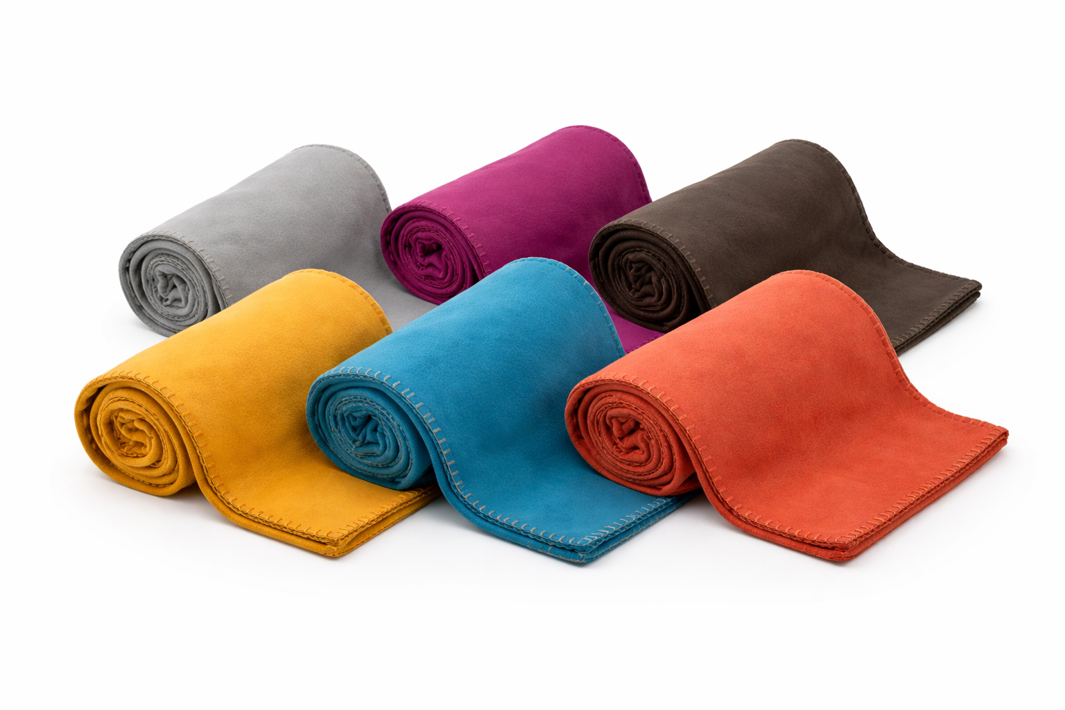 Plaid polaire Uno - 130 x 170 cm - lot de 10