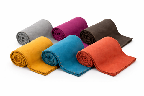 Plaid polaire Uno - 130 x 170 cm - lot de 10