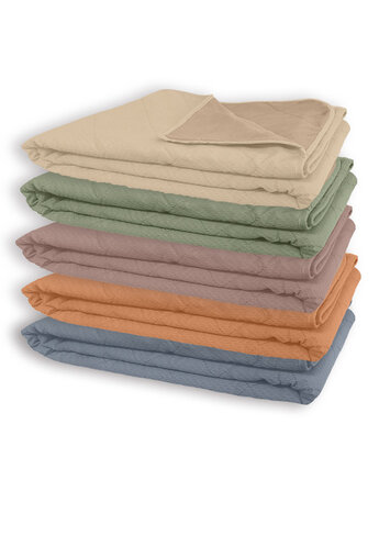 Couverture couvre-lit polaire Polight - 180 x 220 cm - lot de 10